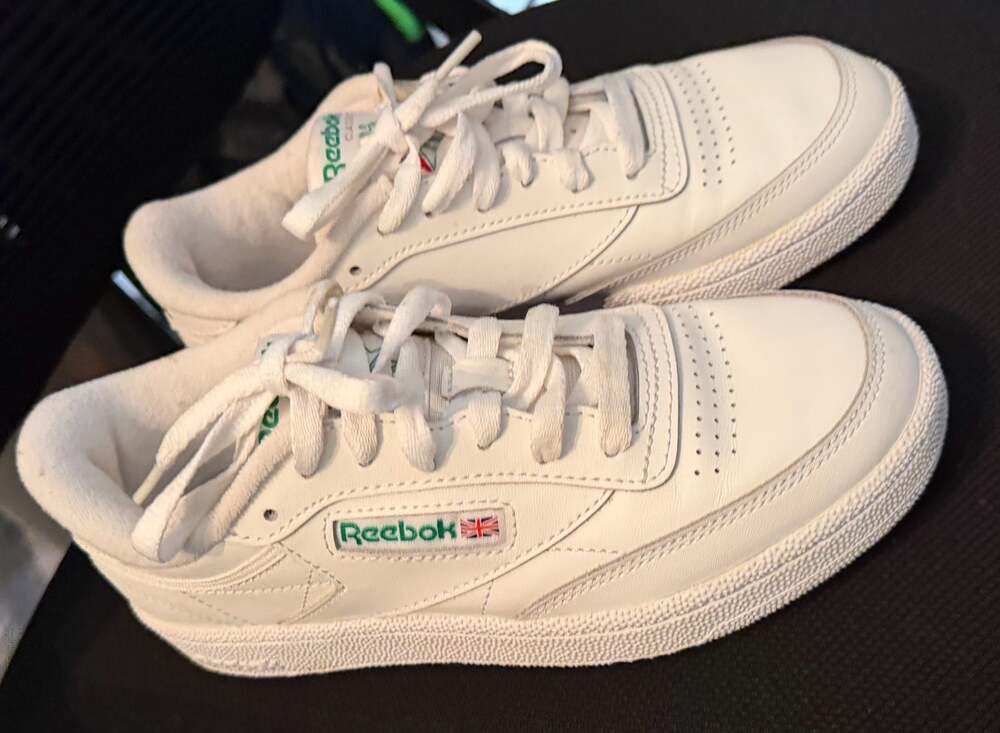 Reebok Club C 85 Vintage White/Green Sneakers